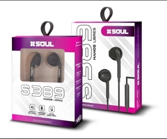 Auricular SOUL S389, cable reforzado