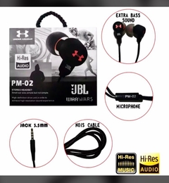 Auricular JBL premium Cable mayado Reforzado PM-02