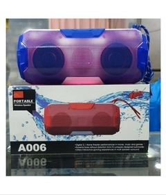 Parlante portátil inalámbrico Bluetooth FM mp3 A006