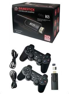 *CONSOLA RETRO GAME STICK K8 CON 2 JOYSTICKS RECARGABLES 30000 + juego* - tienda online