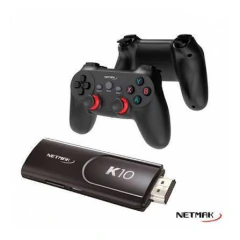 Consola Gamer Inalambrica HD 4K 40.000JUEGOS RETROS NETMAK NM-K10