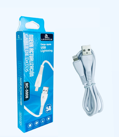 Cable USB Lightning iPhone 5A carga rápida LEGATUS RC-5008