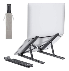 Soporte Aluminio para Notebook Tablets 17´´ Regulable