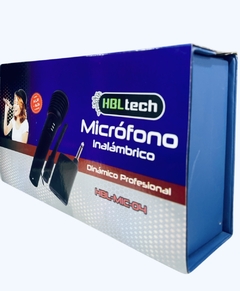 Micrófono Inalámbrico profesional con cable incluido HBLtech-mic-04