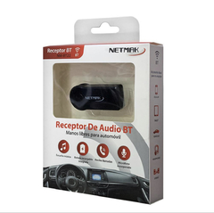 Receptor Bluetooth para AUTO Recargable NETMAK BT22