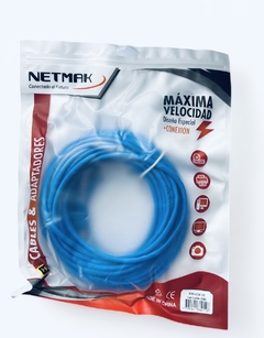 Cable RED LAN utp CAT 5E 15 METROS NETMAK - comprar online