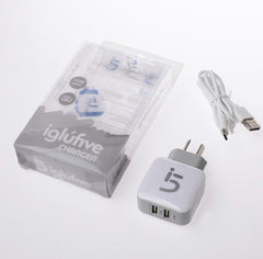 Cargador iglufive Tipo-C 2.1A con Cable desmontable - comprar online