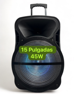 Parlante KTS-1161 15 Pulgadas 45W con micrófono inalámbrico BLUETOOTH - comprar online