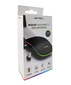 Mouse inalambrico recargable Netmak OPTIMIZE NM-W90 - comprar online