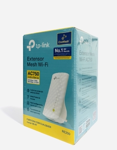 Amplificador Extensor Mesh Wi-Fi AC750 Doble Banda 433Mbps 5 GHz 300Mbps 2.4GHz - comprar online