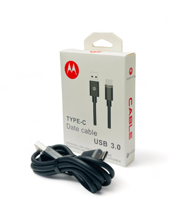 Cable MOTOROLA Tipo-C 25W Qualcomm3.0 , CAJA Blanco