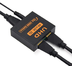 Splitter Hdmi De 2 Puertos Misma Imagen En 2 Tv Full Hd *