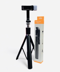 Tripode Palo Selfie Stick LARGO celular Monopod Luz + Bluetooth R1S-L