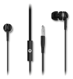 Auriculares in-ear Earbuds Audio Earbuds 105 negro Motorola original - comprar online