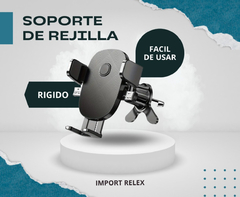 Soporte Celular Auto Rejilla Ventilacion Rigido Ajustable RB074 - comprar online