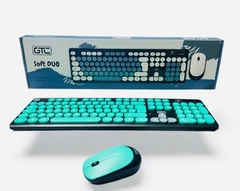 Combó Teclado+Mouse inalámbrico GTC soft duo CBG-027V en internet