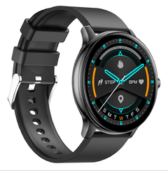 Reloj Smartwatch Nictom Nt16 REDONDO 2 Mallas Goma y Metálica Resist. al Agua llamadas Bt color NEGRO en internet