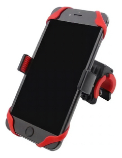 Soporte Para Celular Gps Bicicleta Bici Moto BPS-03 Color Rojo en internet