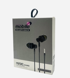 Auricular 3.5mm manos libres alta calidad de sonido mobile 52002 - comprar online