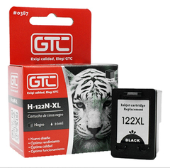 Cartucho De Tinta Alternativa Gtc Para 122 Xl Negro 20ml