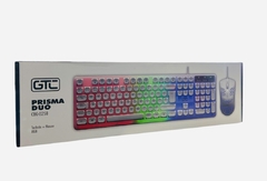 Teclado + mouse RGB GTC PRISMA DUO