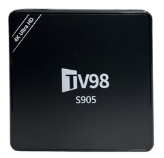 Android TV Box s 4K Ultra HD Android 12 16G+256G, TV98 S905 Procesador 4 nucleos - comprar online