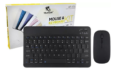 Kit Mini Teclado Y Mouse Bluetooth Recargable Kit Colores YELANDER AN-030 en internet