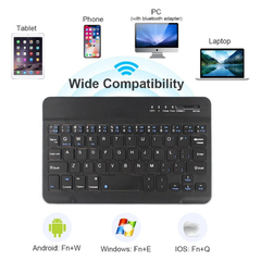 Kit Mini Teclado Y Mouse Bluetooth Recargable Kit Colores YELANDER AN-030 - Star Mayorista