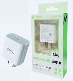 Cabezal CARGA RÁPIDA 3.5A USB-C Protección de corriente NOGA NG-359