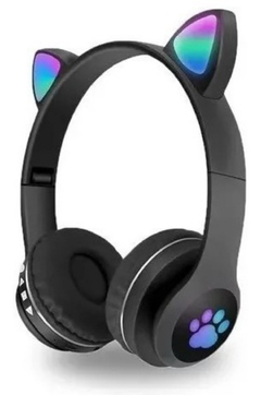 Auriculares Inalambricos Bluetooth Luces Orejas De Gato CAT LEGATUS LH-23 - Star Mayorista