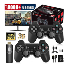 *CONSOLA RETRO GAME STICK K8 CON 2 JOYSTICKS RECARGABLES 30000 + juego* - comprar online