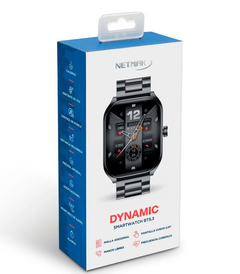 Reloj INTELIGENTE SMARTWATCH NETMAK DYNAMIC Malla adicional llamada manos libres - Star Mayorista