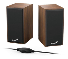 Parlantes PC celulares Genius SP-HF180 Madera Genius - comprar online