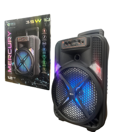Parlante BT Inalámbrico 12” pulgadas 35W con micrófono ORYX MERCURY - tienda online