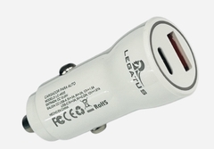 Cargador de auto USB+C Con Cable iPhone 38W Carga Rapida LEGATUS LC-4805 - Star Mayorista