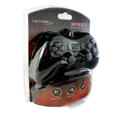 Joystick Gamepad Netmak Speed Dual Shock Ps2