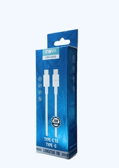 Cable inova USB-C a TIPO-C 20W Turbo Power