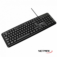 Teclado Standard USB Netmak NM-KB586U en internet