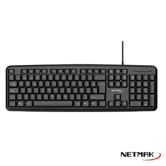 Teclado Standard USB Netmak NM-KB586U - comprar online