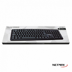 Teclado Standard USB Netmak NM-KB586U - Star Mayorista