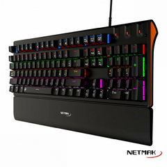 Teclado Gamer 100% Mecanico NETMAK NM-LEGEND en internet