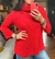 SWEATER MOHAIR - ROJO TOMATE en internet
