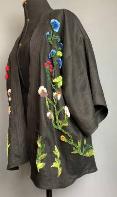 Kimono Veneza linho puro - buy online