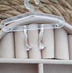 Aros stras triangular! - comprar online
