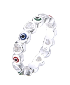 Anillo ojo turco de colores