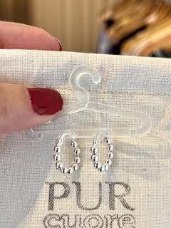 Aros mini pelotitas