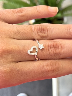 Anillo CorazonEstrella