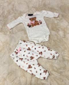 Conjunto Infantil Body Sara