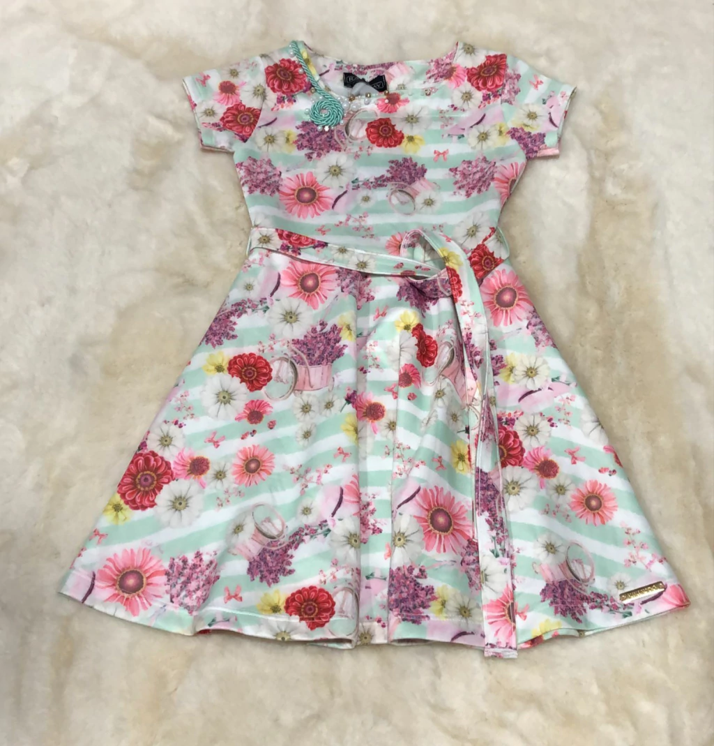 Vestido Flores Linda