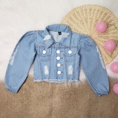 Jaqueta Infantil Jeans Doce Criança na internet